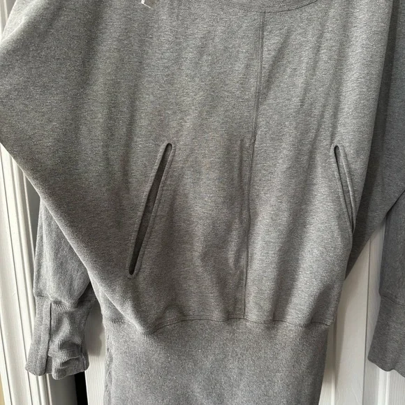 Lululemon Athletica Gray Cowl Neck Sweater